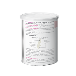 Florgynal Tampon Lactobacilles, Sans applicateur - 12 tampons Normal, small